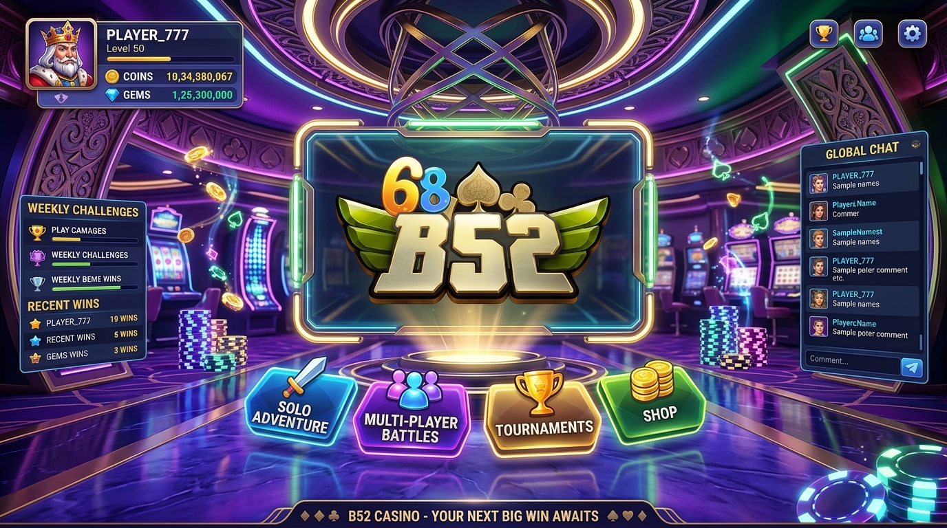 TRANG CHỦ B52club – Cái tên đang được nhắc khá nhiều trong giới game giải trí online