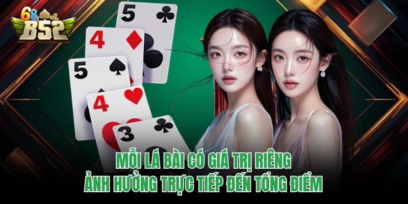 Blackjack B52CLUB | Luật Chơi, Ưu Điểm Và Sai Lầm Cần Tránh Mỗi lá bài có giá trị riêng, ảnh hưởng trực tiếp đến tổng điểm