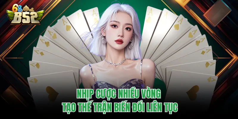 Poker B52CLUB - Game Đấu Trí Người Chơi Không Thể Rời Bàn Nhịp cược nhiều vòng tạo thế trận biến đổi liên tục