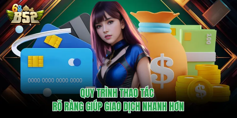 Rút Tiền B52CLUB Nhanh Gọn, Quy Trình Chuẩn Để Thực Hiện Quy trình thao tác rõ ràng giúp giao dịch nhanh hơn